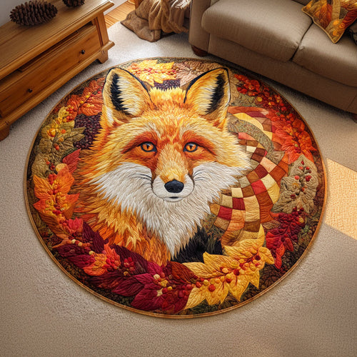 Falling Breeze Quilted Round Mat NCU0TD497