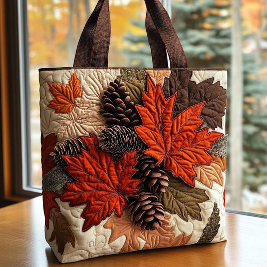Falling Charm Quilted Tote Bag NCU0DV7062