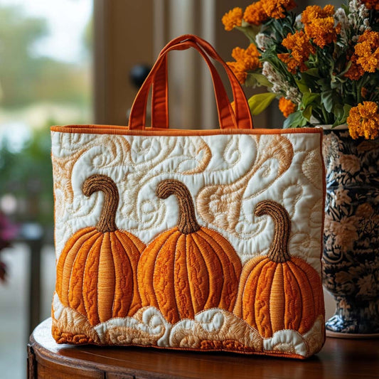 Falling Joy Quilted Tote Bag NCU0NT8889