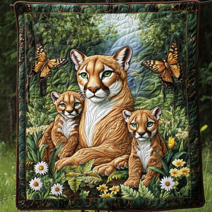 Family of Panthers Quilted Blanket NCU0NT6074