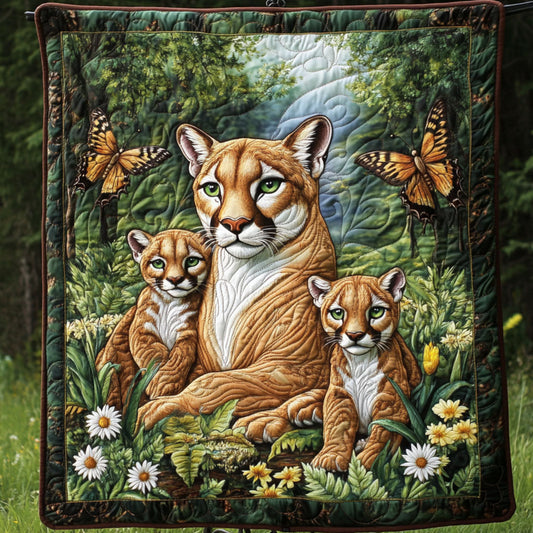 Family of Panthers Quilted Blanket NCU0NT6074