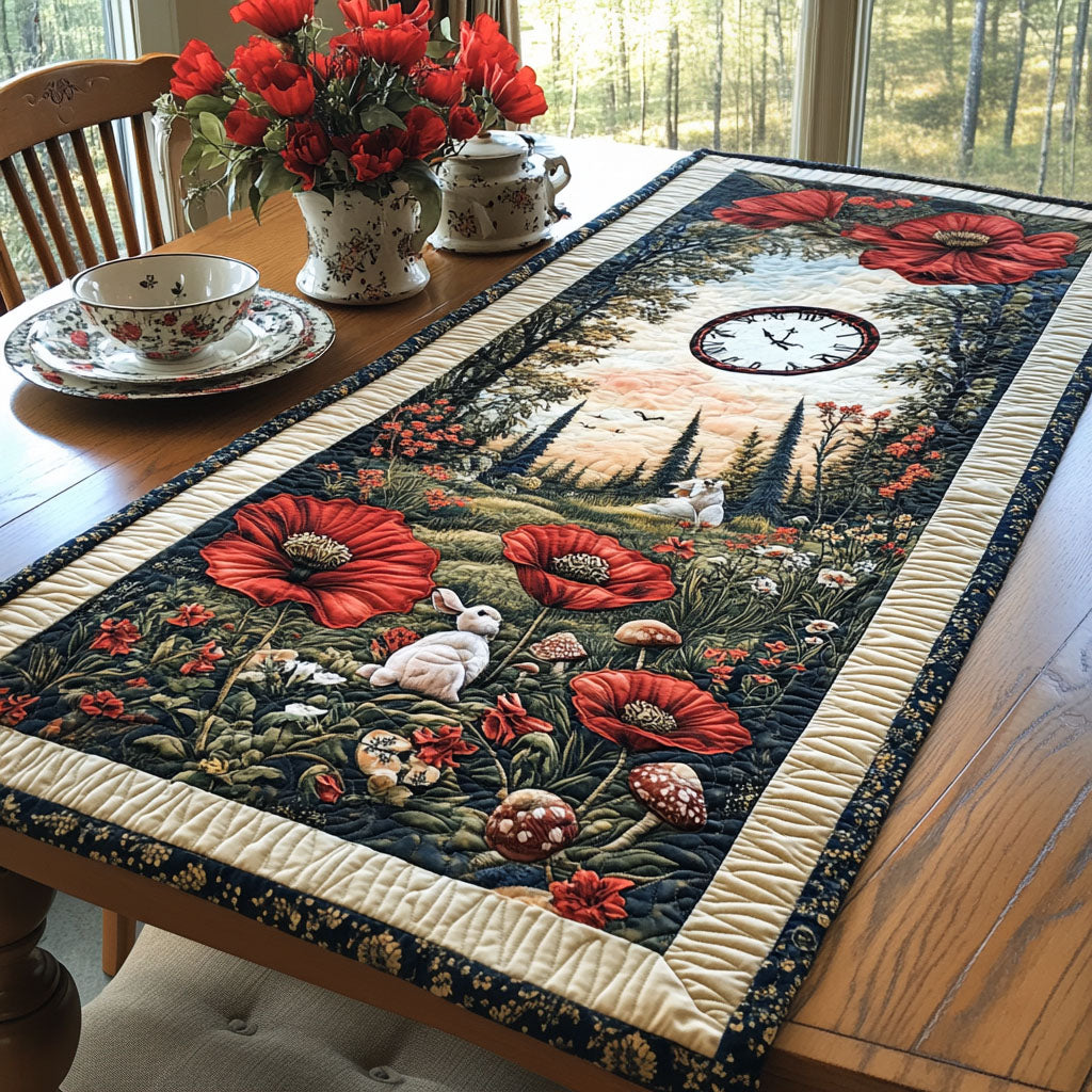 Fantasy Forest Quilted Table Runner NCU0PT4146