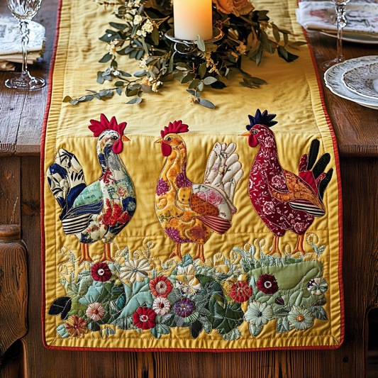 Farm Fresh Quilted Table Runner NCU0VH3522