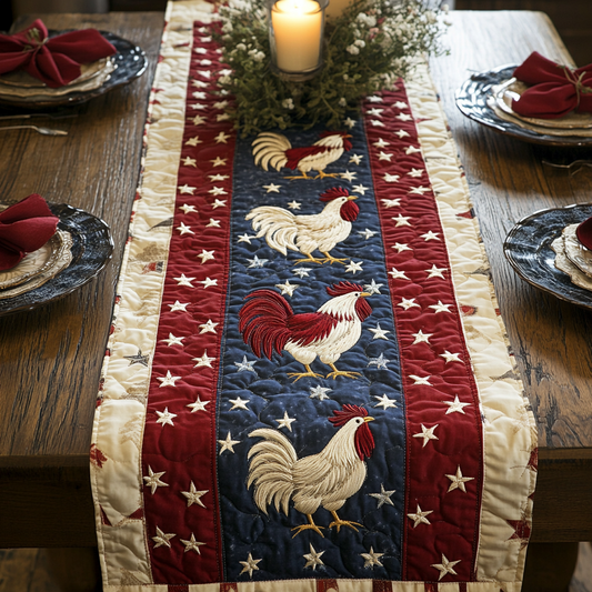 Farm Glory Quilted Table Runner NCU0VH4200