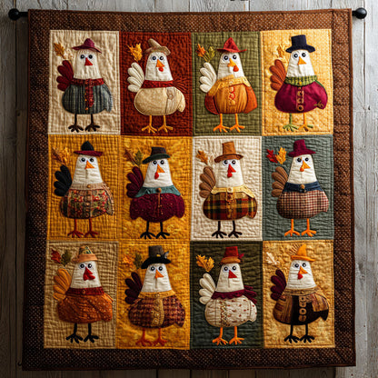 Farmhouse Friends Quilted Blanket NCU0TV084