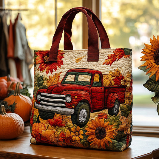 Farmhouse Ride Quilted Tote Bag NCU0DV7066
