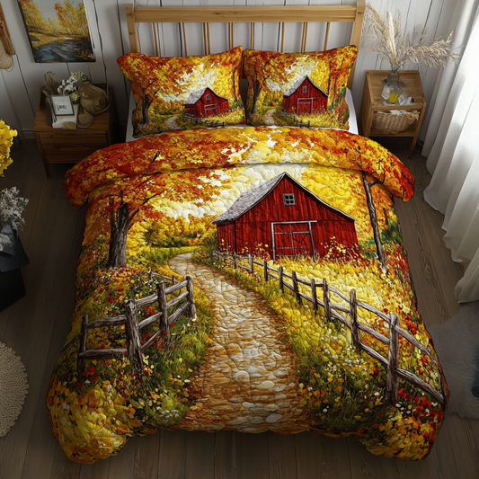 Farmstead Bliss 3-Piece Quilted Bedding Set NCU0DK5836