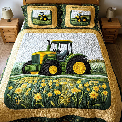 Farmstead Journey 3-Piece Quilted Bedding Set NCU0PT2825