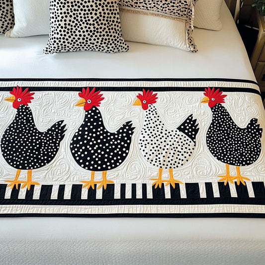 Farmyard Friends Quilted Bed Runner NCU0PT8066
