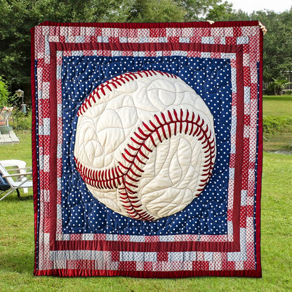 Fastball Frenzy Quilted Blanket NCU0TH1467