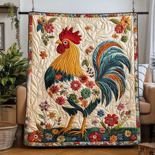 Feather Meadow Quilted Blanket NCU0PT5361