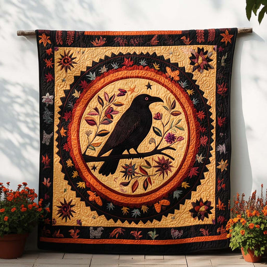 Feather and Fog Quilted Blanket NCU0NT8036