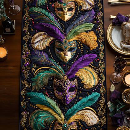 Feathered Beauty Quilted Table Runner NCU0VH2604