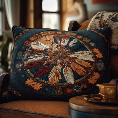 Feathered Dream Quilted Bedding Pillow Case NCU0PT8214