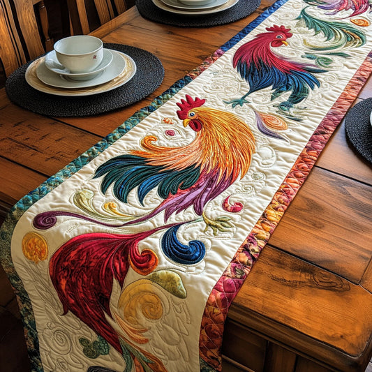 Feathered Dreams Quilted Table Runner NCU0PT5078