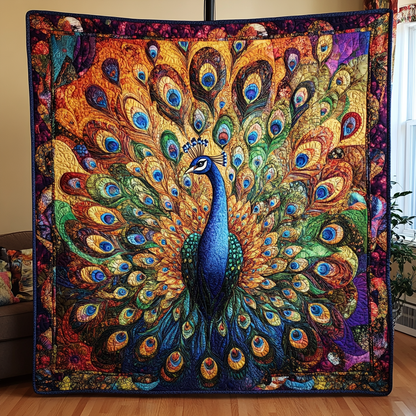 Feathered Elegance Quilted Blanket NCU0VH3742