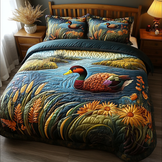 Feathered Friends Quilted Bedding Set NCU0DK6440
