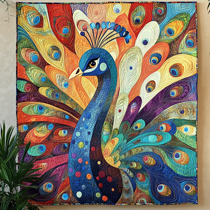 Feathered Majesty Quilted Blanket NCU0VL1592