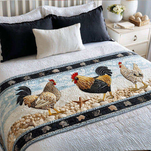 Feathered Nest Quilted Bed Runner NCU0PT8069