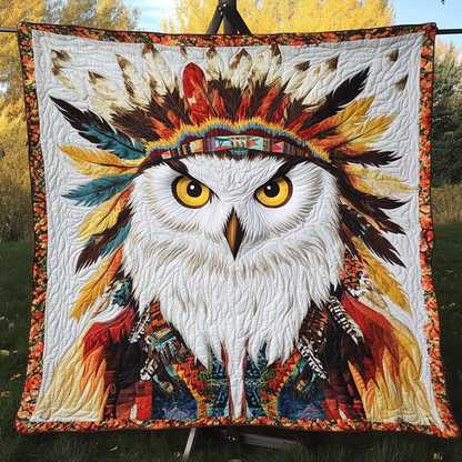 Feathered Spirit Quilted Blanket NCU0DK3357