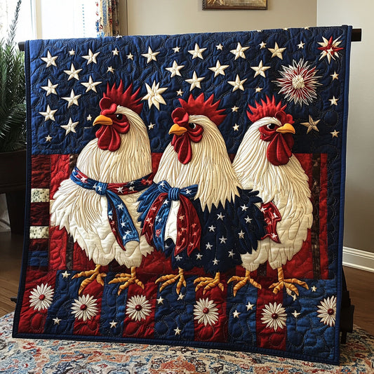 Feathers of Freedom Quilted Blanket NCU0PT3921