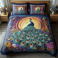 Feathers of Elegance Quilted Bedding Set NCU0DV3329