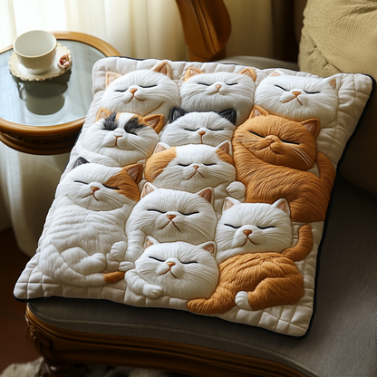 Feline Siesta Quilted Pillow Case NCU0PT3868
