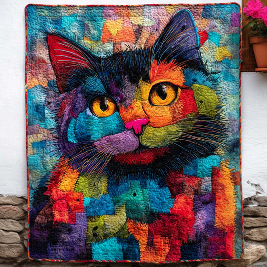 Feline Friends Quilted Blanket NCU0NT9210