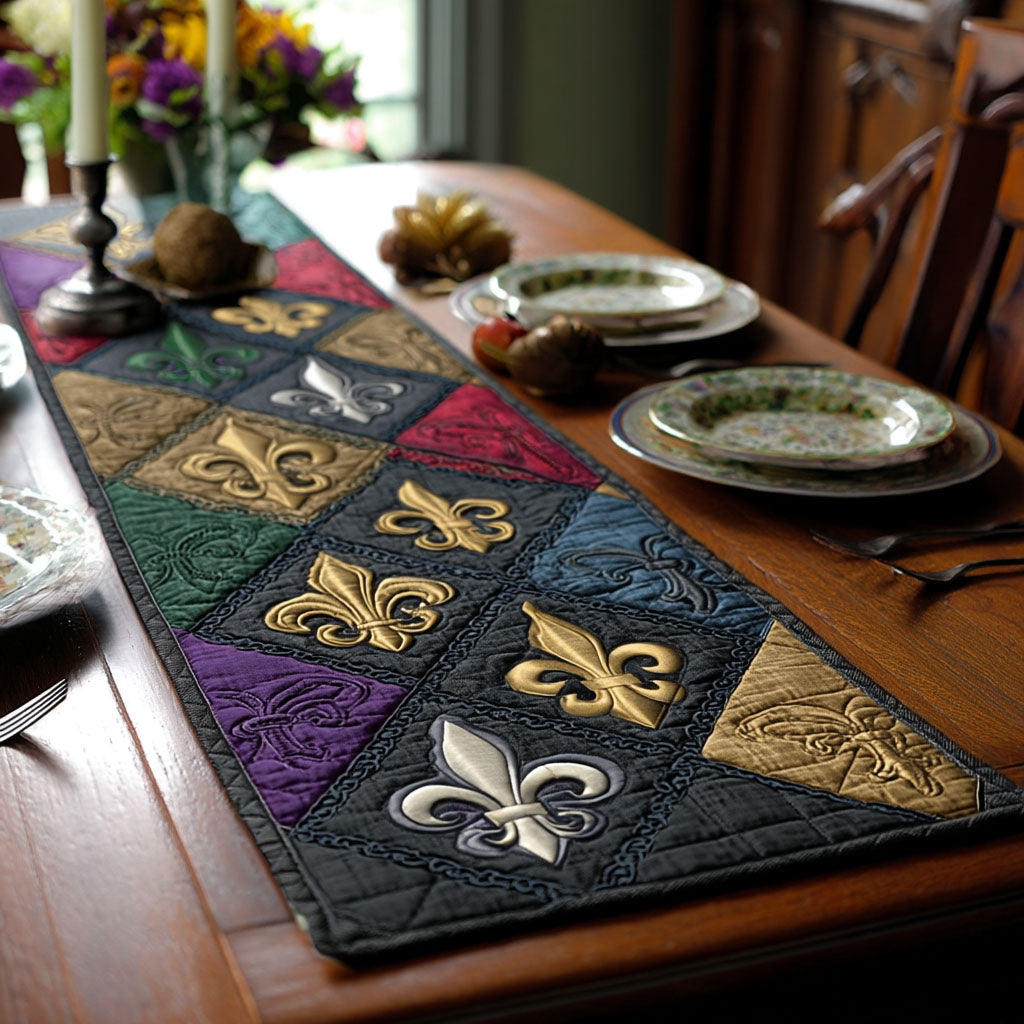 Festival Charm Quilted Table Runner NCU0PT10967