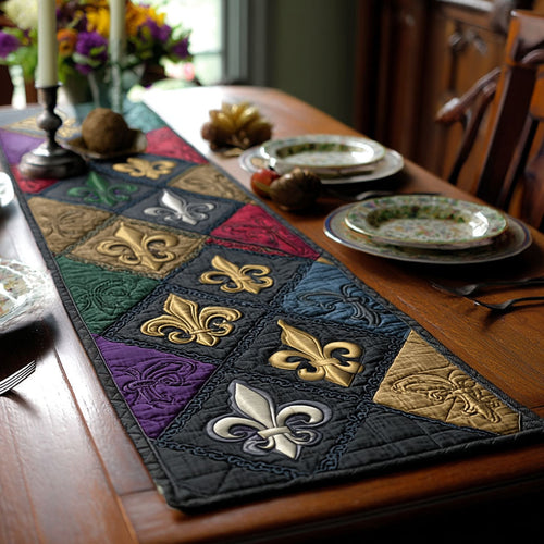 Festival Charm Quilted Table Runner NCU0PT10967
