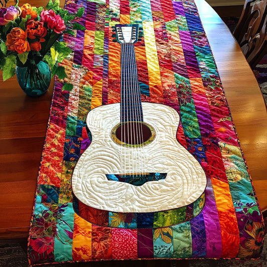 Festival Chords Quilted Table Runner NCU0NT5148