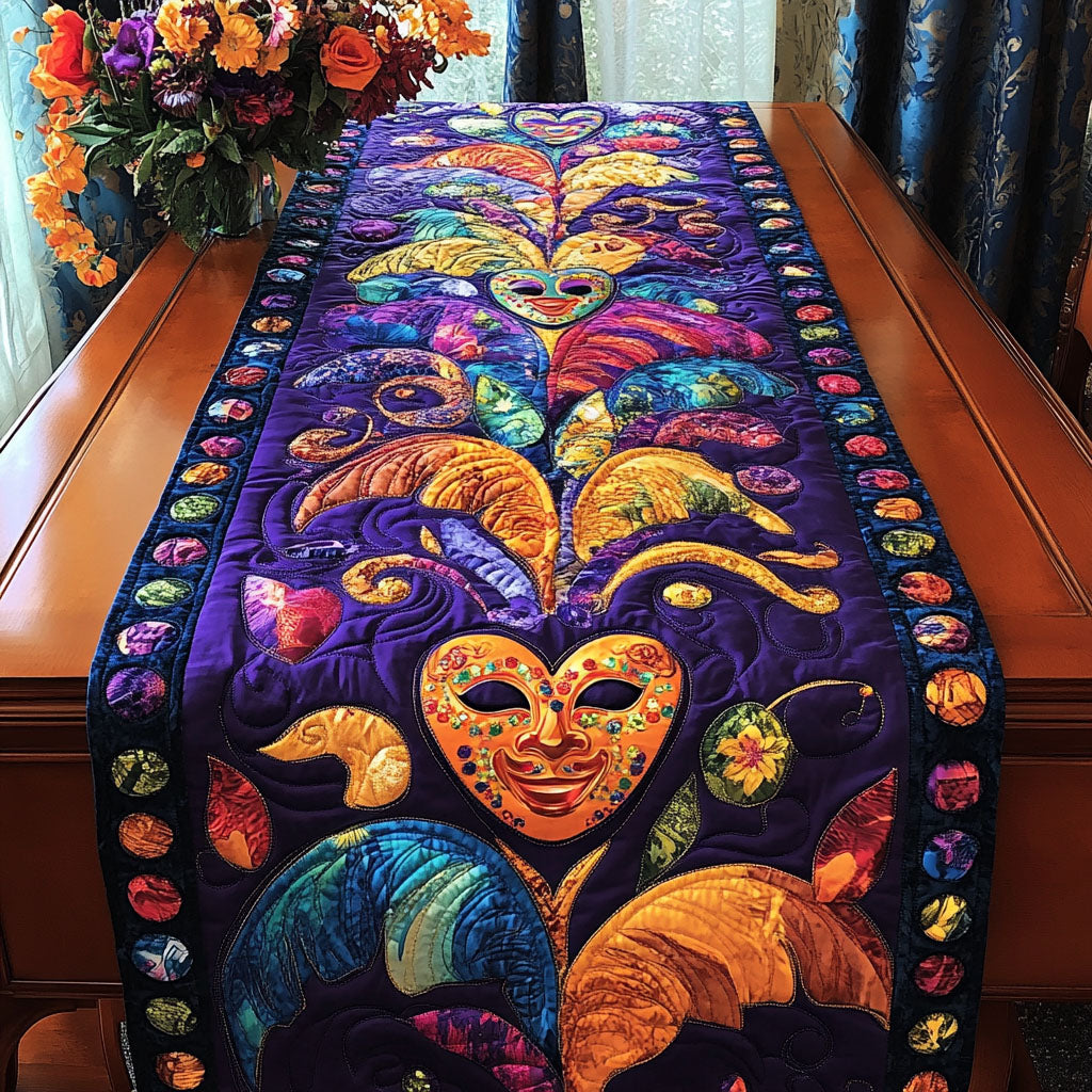 Festival Glow Quilted Table Runner NCU0NT3674