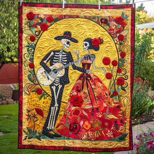 Festival Melody Quilted Blanket NCU0TD294