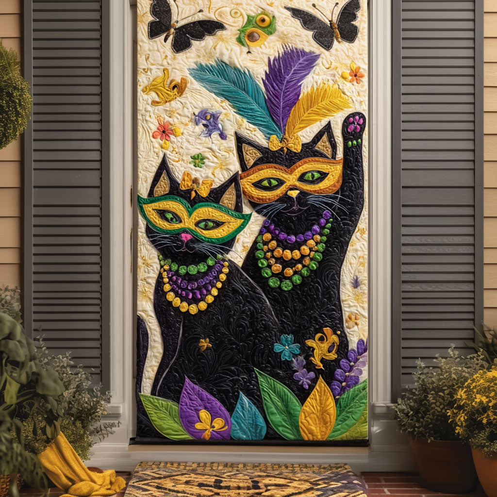 Festival of Feathers Quilted Door Cover NCU0PT11063