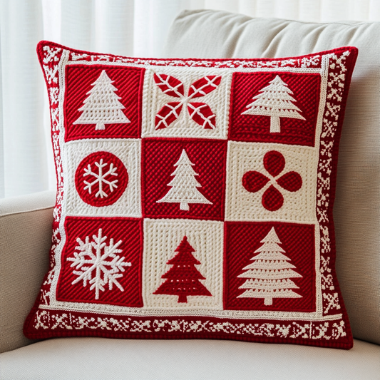 Festive Pines Quilted Pillow Case NCU0NT2534