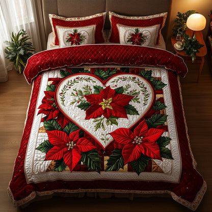 Festive Cheer 3-Piece Quilted Bedding Set NCU0NT2477