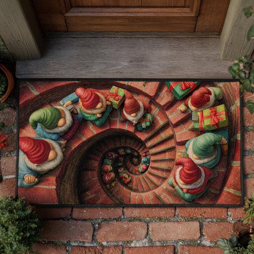Festive Christmas Grotto Doormat NCU0HH873