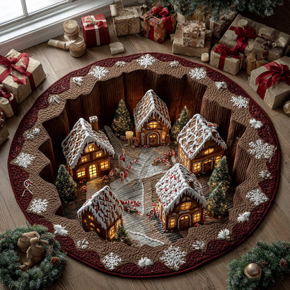 Festive Dreamland Round Carpet NCU0DV8417