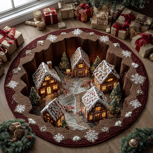 Festive Dreamland Round Carpet NCU0DV8417