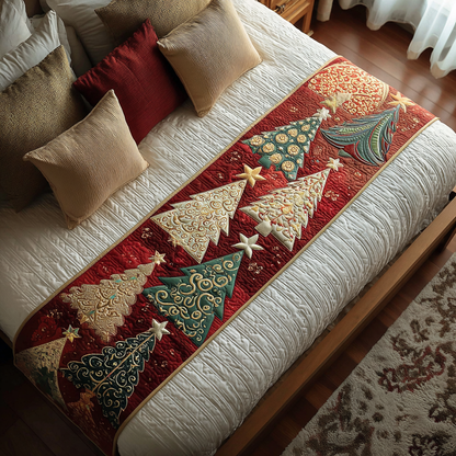 Festive Dreams Quilted Bed Runner NCU0DK9921