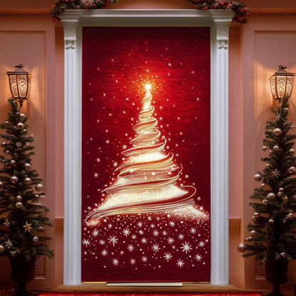 Festive Evening Quilted Door Cover NCU0NT10955