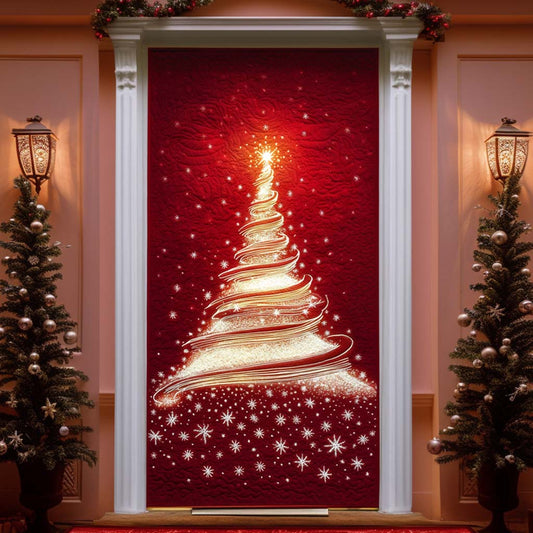 Festive Evening Quilted Door Cover NCU0NT10955