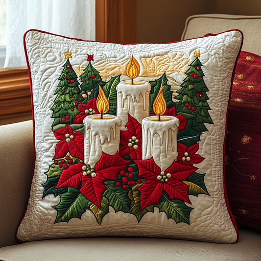 Festive Flames Quilted Pillow Case NCU0VH606