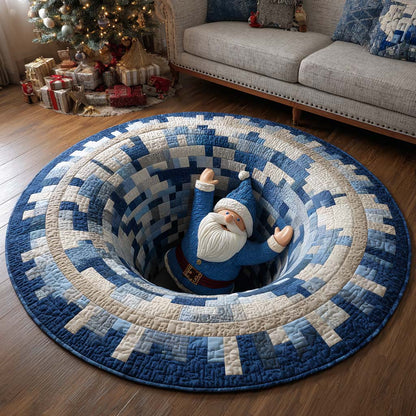 Festive Flow Quilted Round Mat NCU0NT10004