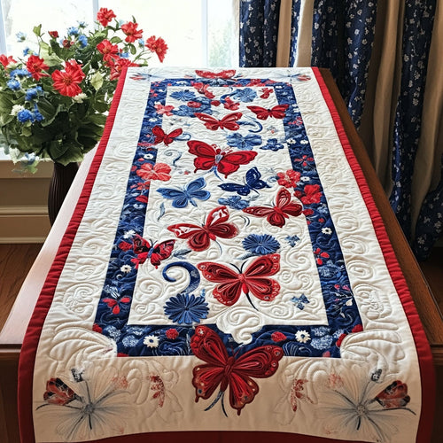 Festive Fourth Quilted Table Runner NCU0PT3471