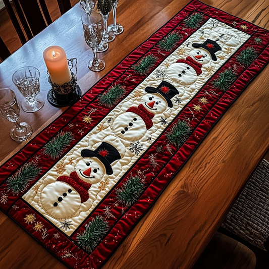 Festive Friends Quilted Table Runner NCU0VH683