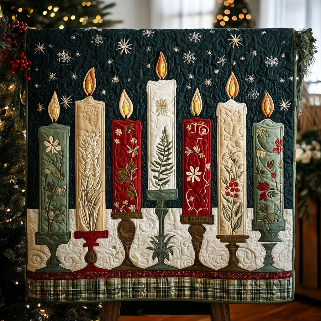 Festive Glow Quilted Blanket NCU0PT9653