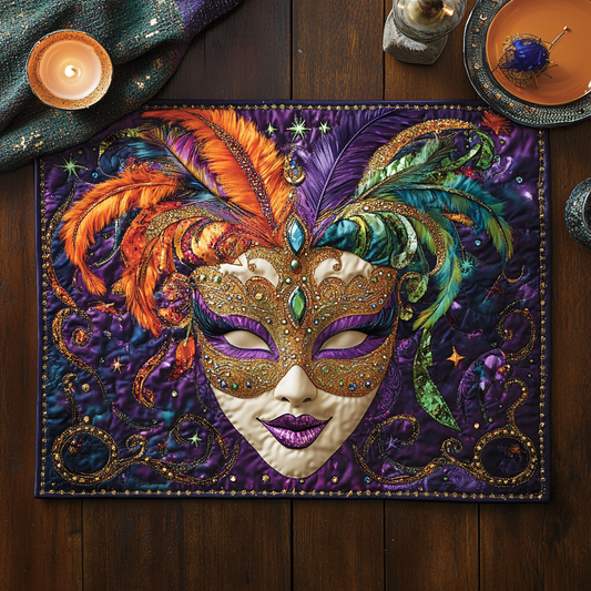 Festive Glow Quilted Place Mat NCU0VH2775