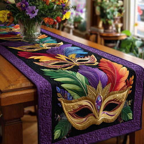 Festive Glow Quilted Table Runner NCU0NT11598