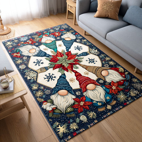 Festive Gnome Area Rug NCU0TD837
